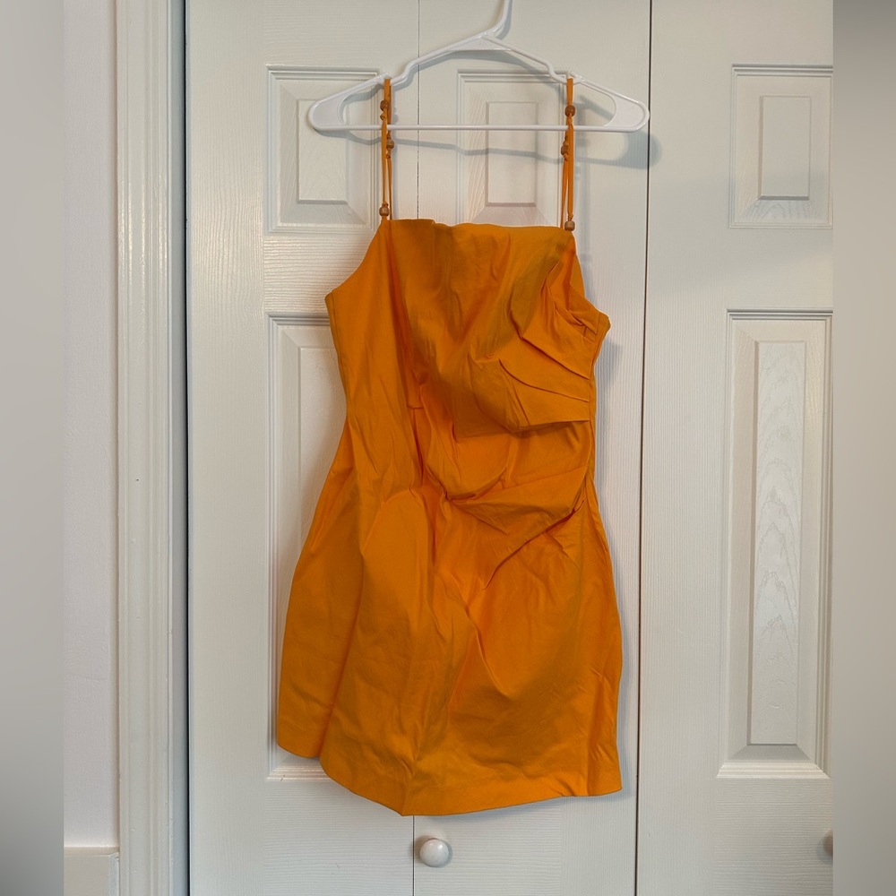 Zara Orange Dress